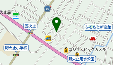 有限会社ひまわり画材」(新座市-社会関連-〒352-0011)の地図/アクセス