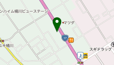 スタジオシエル桶川店の地図画像