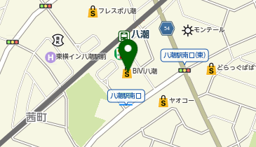 加圧トレーニングスタジオfan&rsquo;s八潮店の地図画像