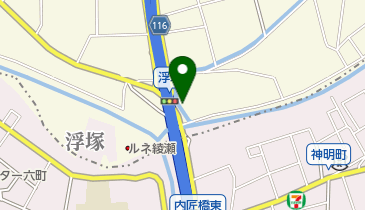 アリス薬局浮塚店の地図画像