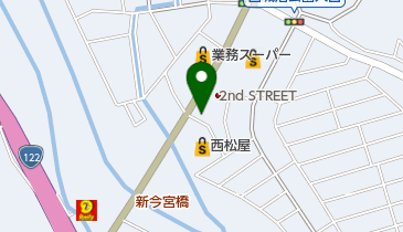 明治牛乳蓮田販売所の地図画像