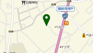 美容室オリーブの地図画像