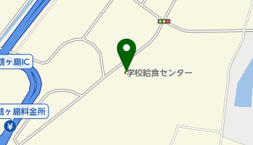 鶴ヶ島市役所 学校給食センターの地図画像