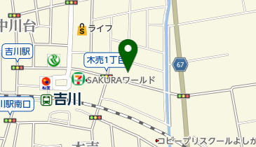 ボディメイキングスタジオチカッパの地図画像