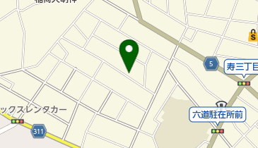 西望書道教室の地図画像