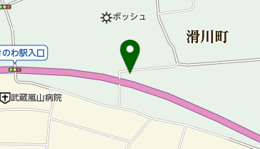 254滑川タイヤの地図画像