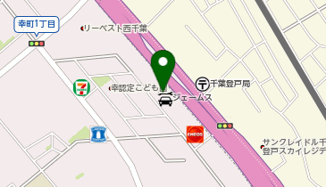 トヨタハートフルプラザ千葉中央の地図画像