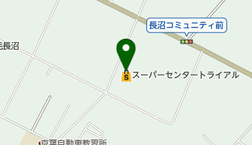 海鮮工房田中長沼店の地図画像