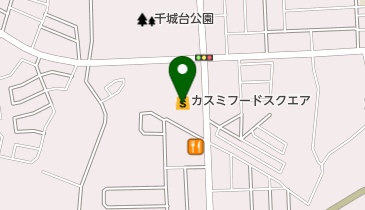 白光舎 カスミ千城台店の地図画像
