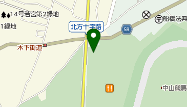 ピザーラエクスプレス中山競馬場店の地図画像