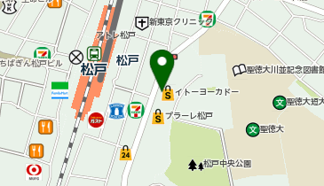 神田外語キッズクラブ松戸教室の地図画像