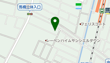 シュミレーションゴルフスタジオロックスの地図画像
