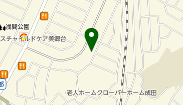 成田コスモポリタン.ロータリークラブの地図画像