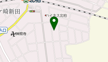 久留美バレエスタジオの地図画像