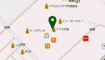 アリオ市原の地図画像