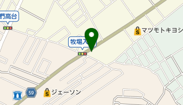 ティエドゥール白井店の地図画像