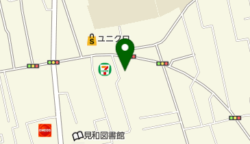 ヘアカラー専門店BiBiの地図画像