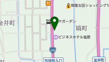 カットハウスひかり常陸太田店の地図画像