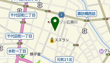 銀座ロード前橋店の地図画像