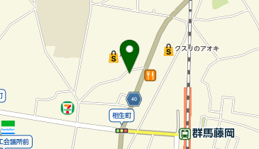 トラック市群馬南店の地図画像