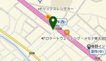 インドカレーヘブン深作店の地図画像