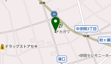 ナカガワ　NakaGaWa (有)ナカガワ 有限会社ナカガワ」(志木市-社会関連-〒353-0002)の地図