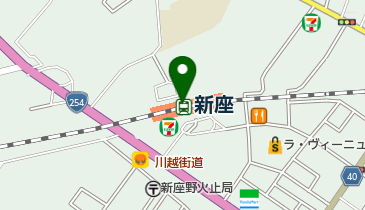 新座えのもと動物病院の地図画像