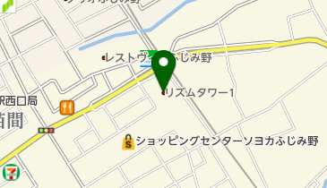 株式会社F&Fの地図画像
