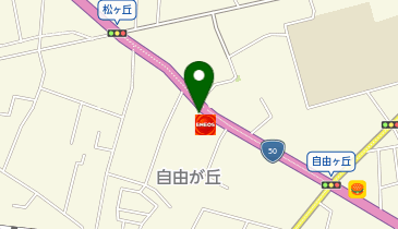 有限会社大森商会自由ケ丘給油所の地図画像