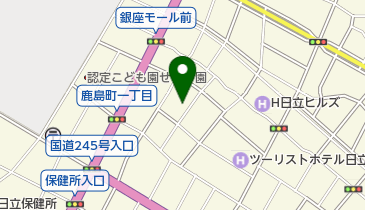 ハッピー理容所の地図画像