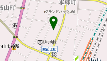 美容室シルエットの地図画像