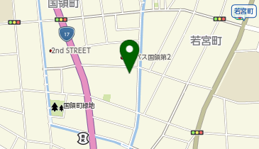 群馬県武道館剣道教室の地図画像