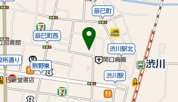 とまる化粧品店の地図画像