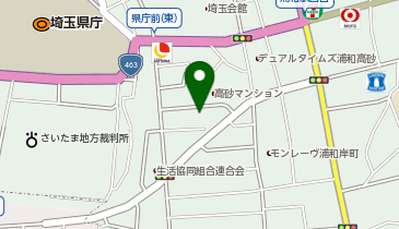 全電通埼玉会館あけぼのビルの地図画像