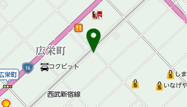 COCOROforhairの地図画像