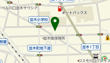 亜鈴バレエスタジオの地図画像