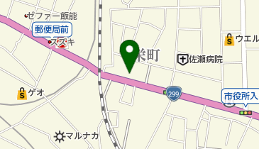 はなまる整骨院の地図画像