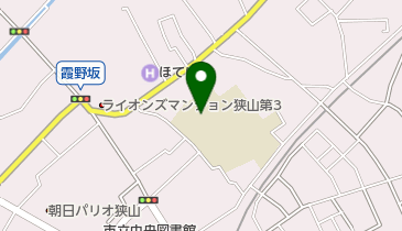 狭山市立 入間川東小第一・第二学童保育室の地図画像