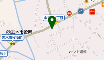 新生接骨院の地図画像