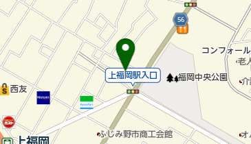 北等の地図画像