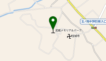 武蔵メモリアルパークの地図画像
