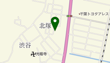 髪人千葉中央店の地図画像
