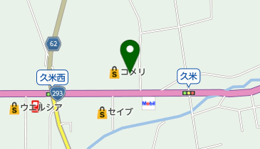 根本医院訪問介護くめの地図画像
