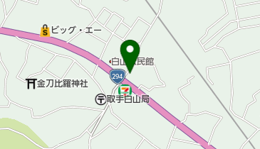 理容カワカミの地図画像
