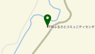 下郷ふるさとコミュニティセンターの地図画像