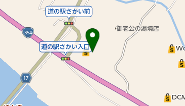 うさちゃんクリーニング フードマーケット境大橋店の地図画像
