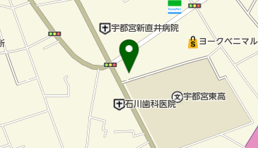 美容室フォージンの地図画像