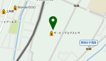 ジュエルカフェイオンタウン真岡店の地図画像