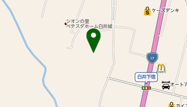 入内島施術院の地図画像