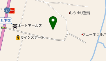 渋川ペットセレモニーの地図画像